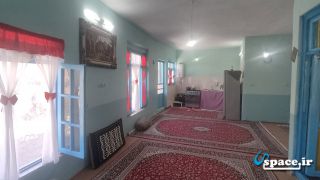 نمای داخلی خانه مسافر چیا - کلات نادری - روستای بابا رمضان